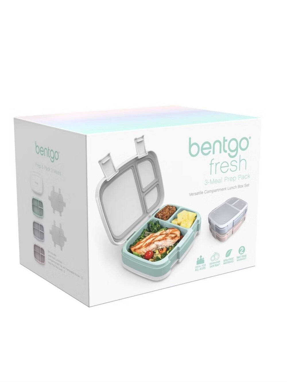 NEW Bentgo Fresh 3-Meal Prep Pack